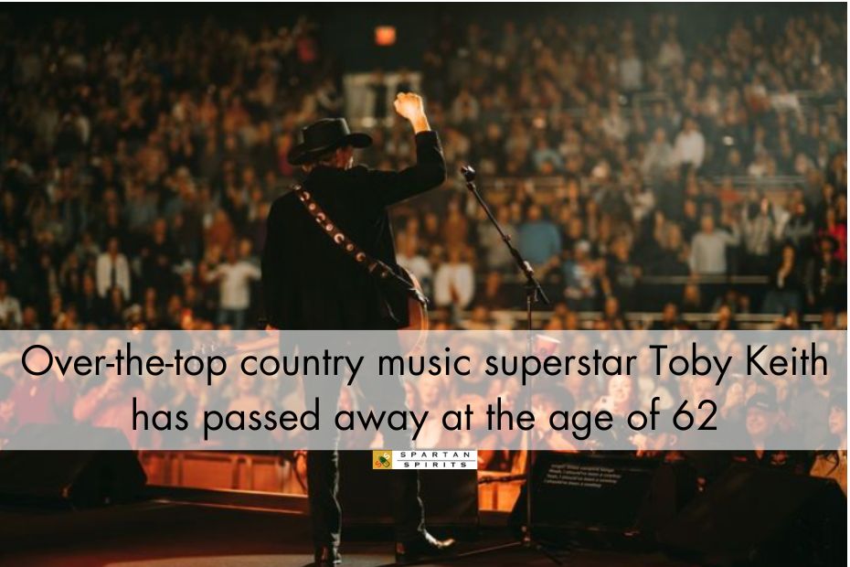 Over-the-top country music superstar Toby Keith has passed away at the age of 62