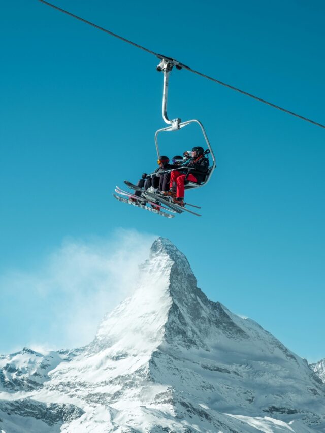 Would You Dare to Ride This Chair Lift in the USA?